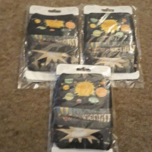 3 pack(9  mask)bundle cloth masks unisex kid Stephen Joseph, nwt - Picture 2 of 5